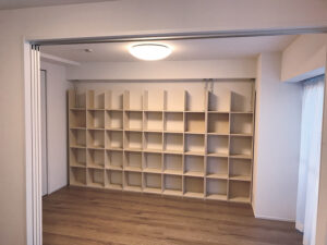 アジャスターも設置して安全
