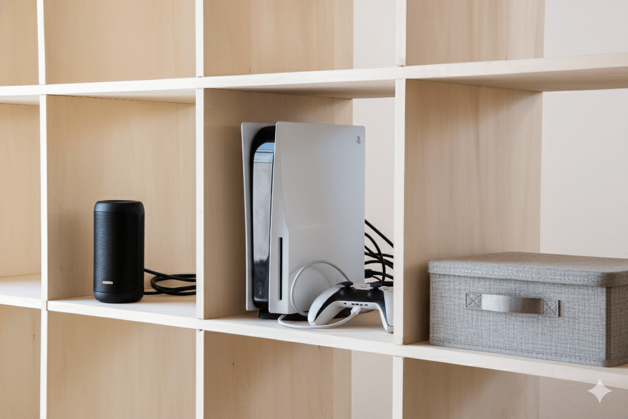 ごちゃつく配線はコマに隠してしまいましょう！