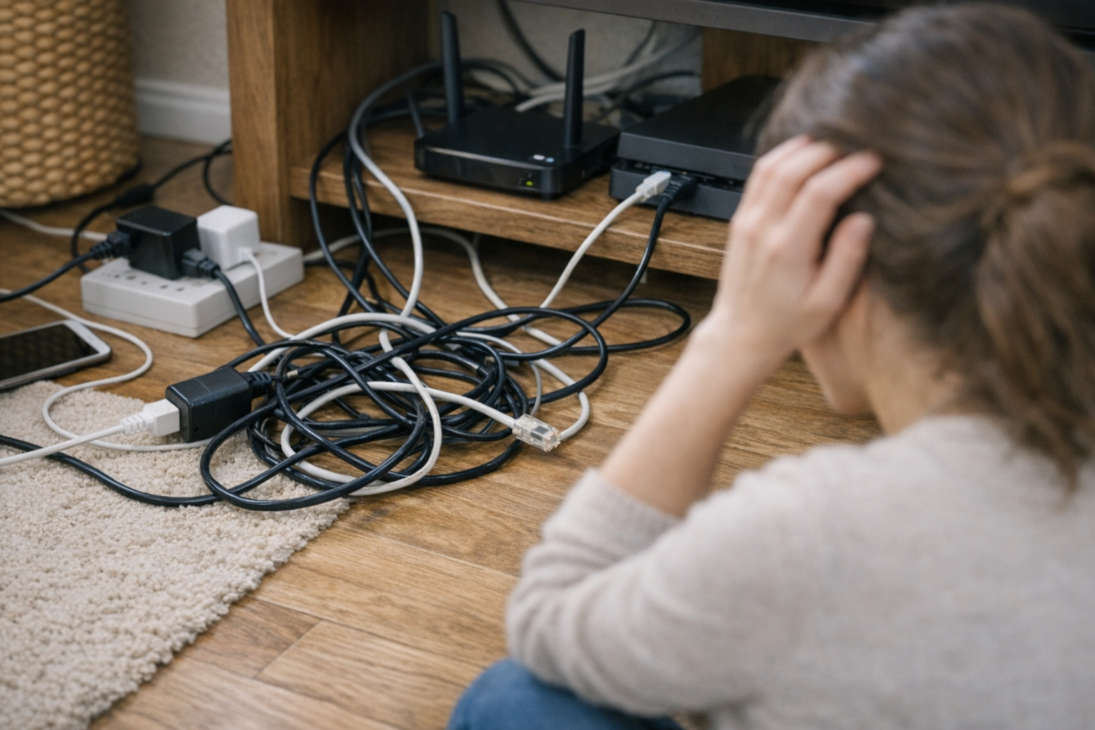 配線がごちゃつく原因とは？