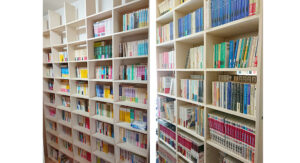 収納してスッキリ空間！奥行き20cmの薄型本棚