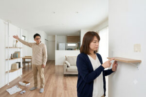 壁に穴を開けない棚で失敗しやすいポイント