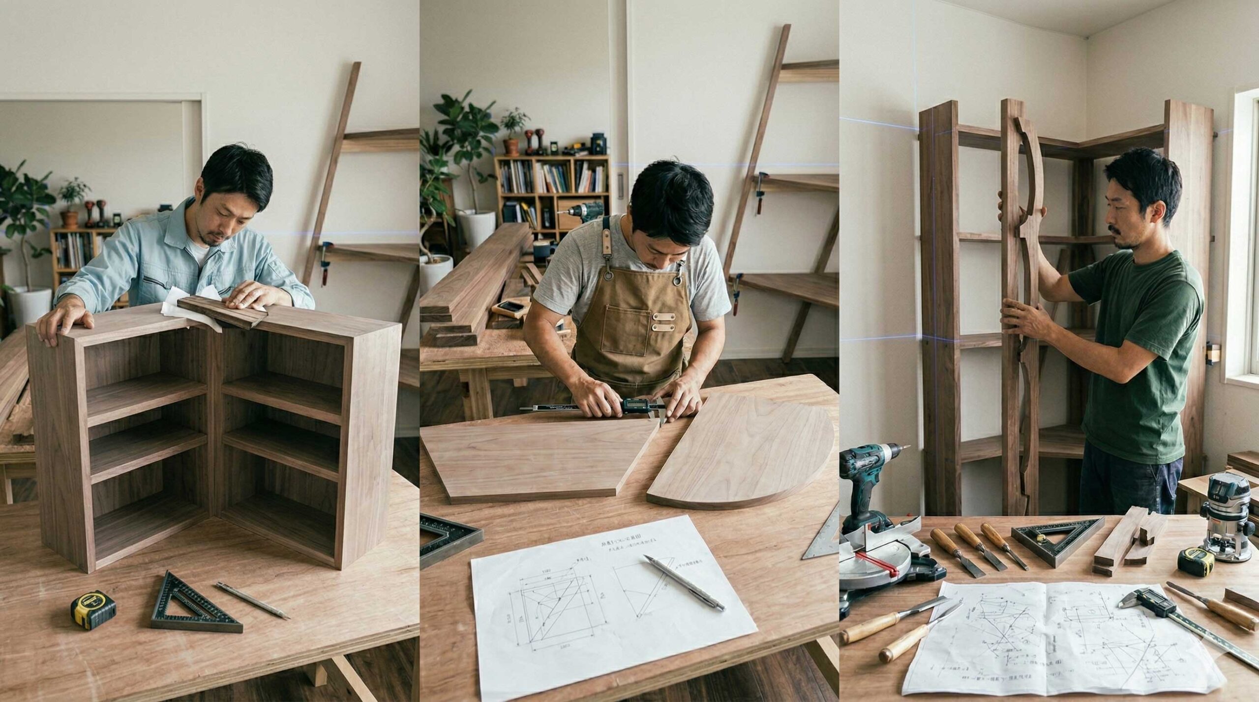 【レベル別】後悔しないための、コーナー収納DIY方法