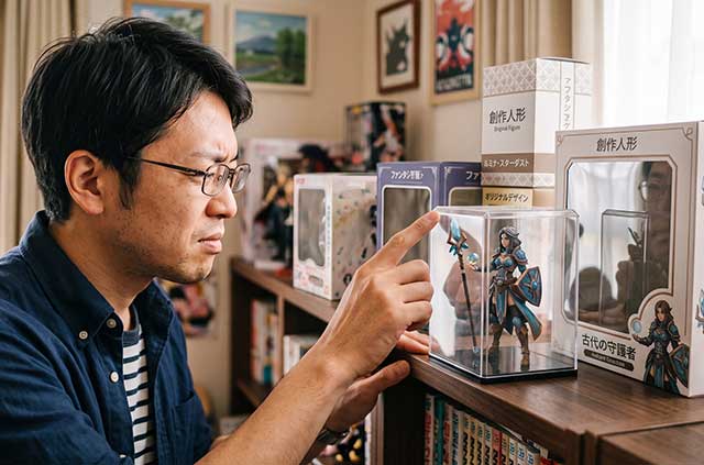 フィギュアを劣化させないための保管方法