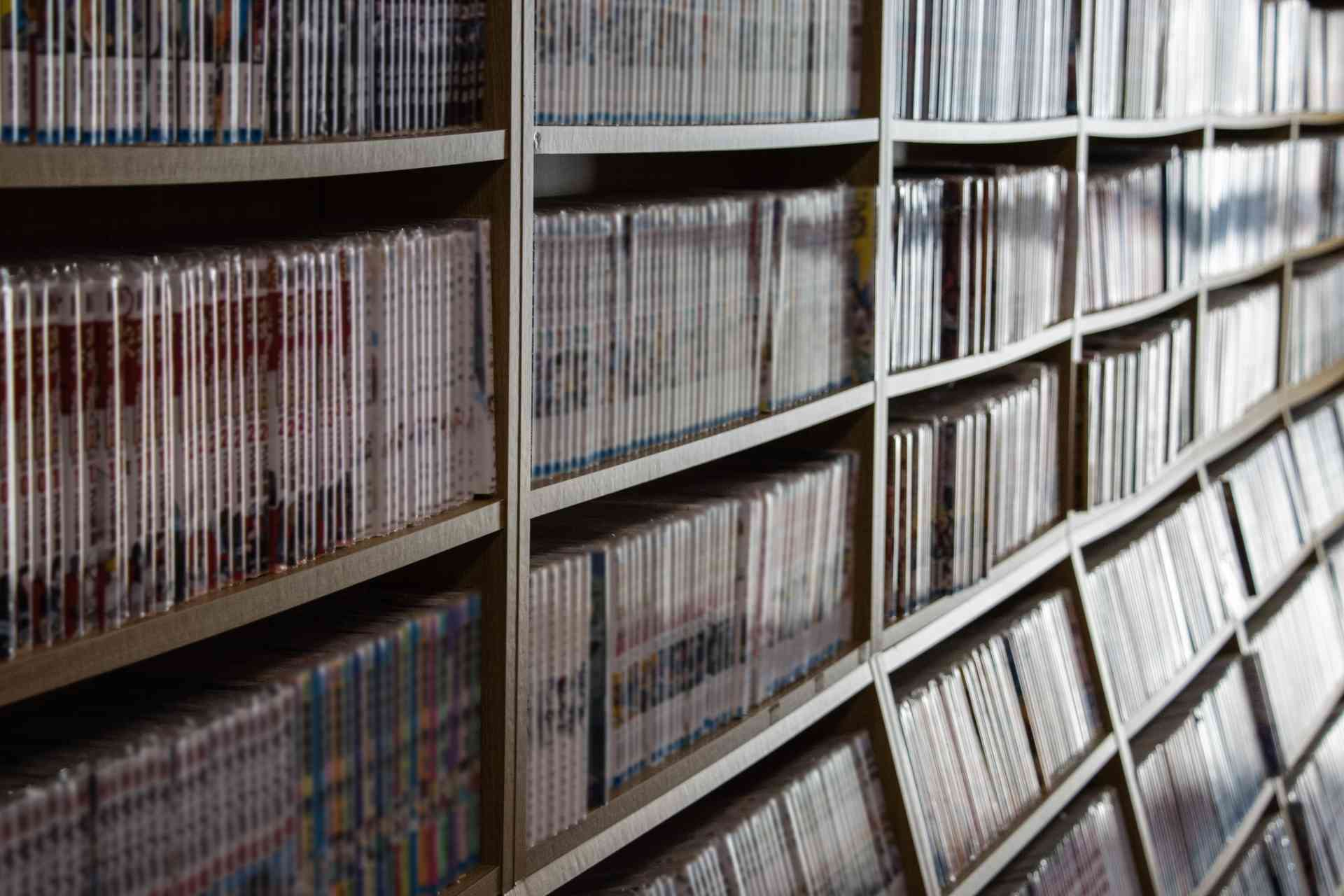 漫画収納の失敗は壁面収納で解決