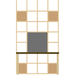 家具はこれだけ！OSAMARU中心のワンルーム