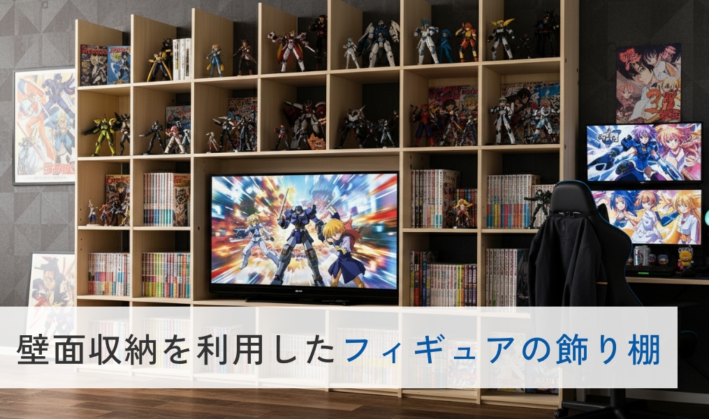 フィギュアの飾り棚の作り方とは？おすすめの大容量＆見せる収納！