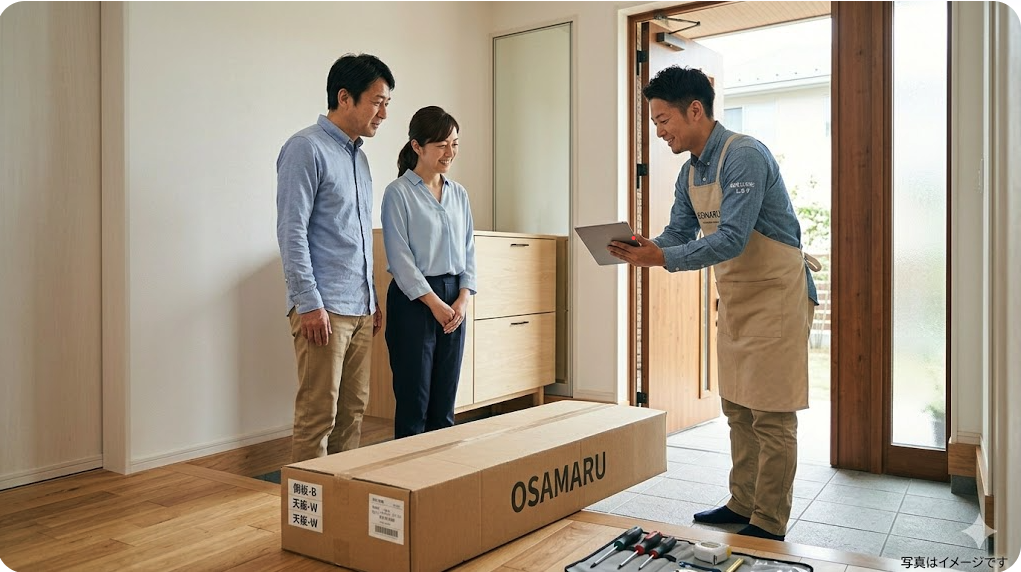 万が一のトラブルにも、誠実に対応します