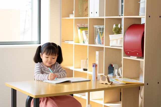 狭い子ども部屋でも収納と学習スペースを両立する方法