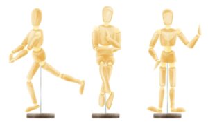 作業台付きのOSAMARUでこだわりのポージング