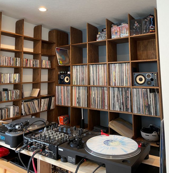 lpレコードラックを飾るなら奥行き350mmが最適
