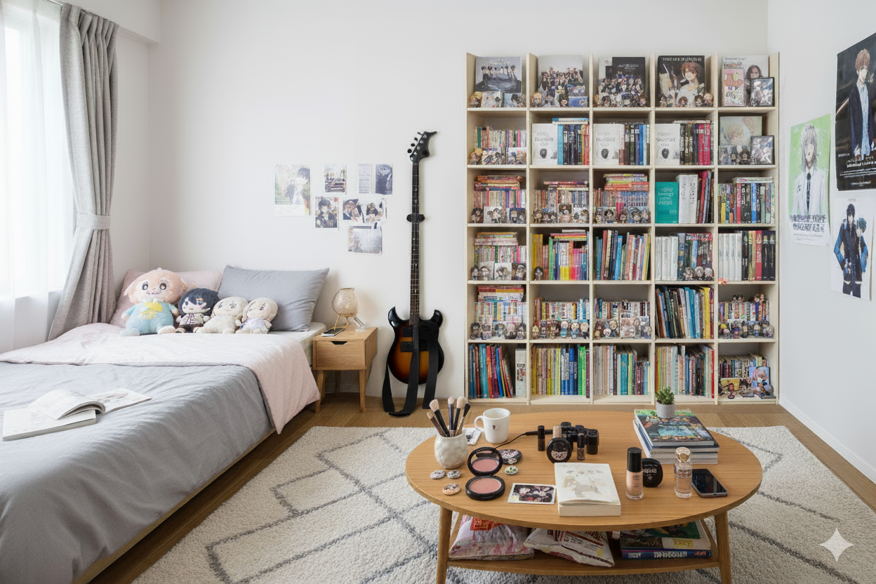 漫画用の本棚は「壁面収納タイプ」一択